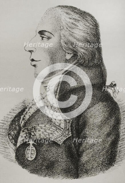 Federico Gravina (1756-1806), Spanish admiral, 1851. Creator: Unknown.