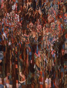 Flowers of the Flowering time of the World, 1915. Artist: Filonov, Pavel Nikolayevich (1883-1941)