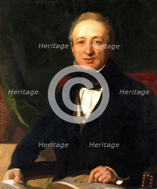 Sir John Fisher, 1842. Creator: John Prescott Knight.