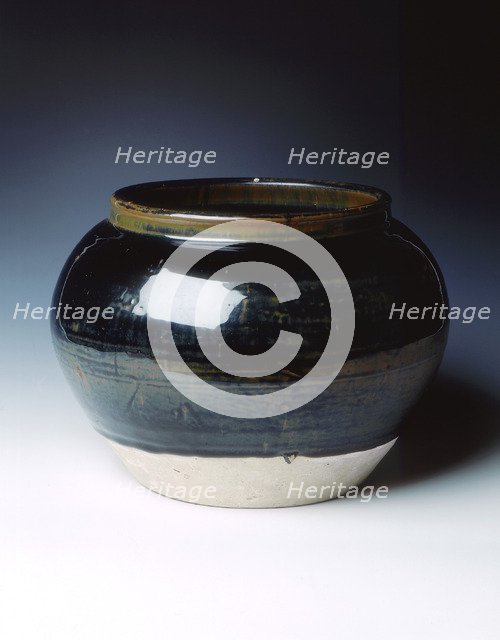 Black glazed jar, Cizhou-type, Northern Song dynasty, China, 11th century. Artist: Unknown