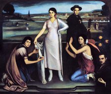 Our Lady of Andalusia, 1907. Creator: Romero de Torres, Julio (1874-1930).