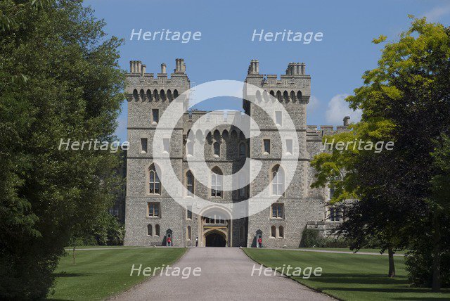 Windsor Castle, 2009. Creator: Ethel Davies.