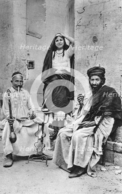 People of Cairo, Egypt, c1922. Artist: Donald McLeish
