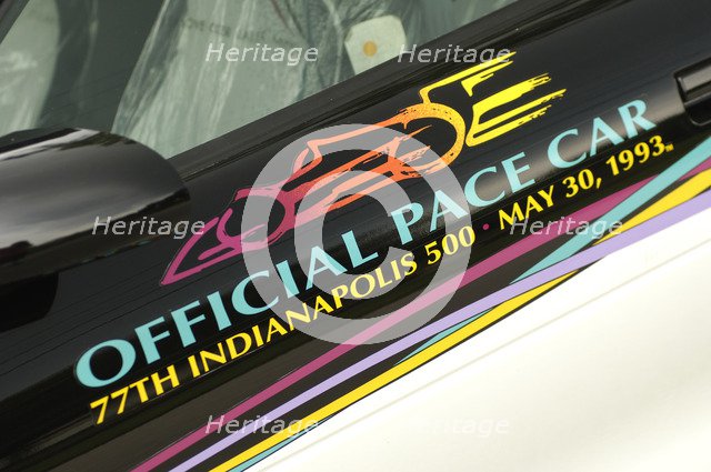 Chevrolet Camaro Indie pace car 1993. Artist: Simon Clay.