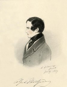 'Alfred Montgomery', 1839. Creator: Richard James Lane.