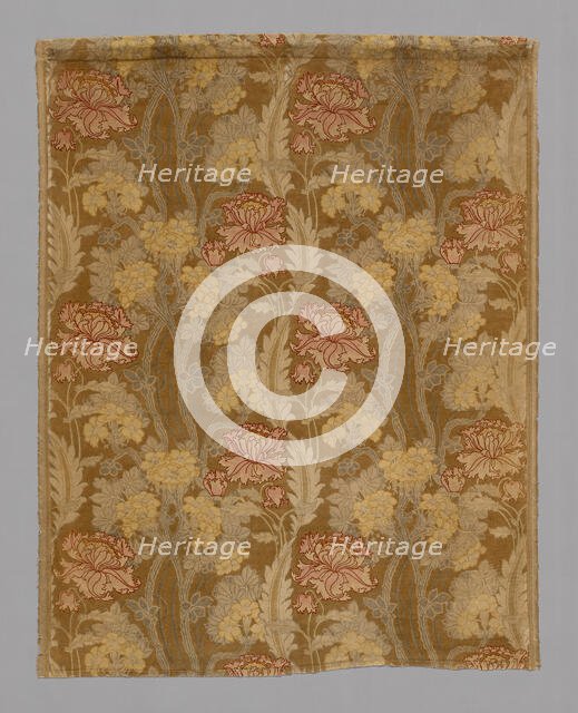 Fleurs Stylises, France, c. 1898. Creator: Arthur Silver.