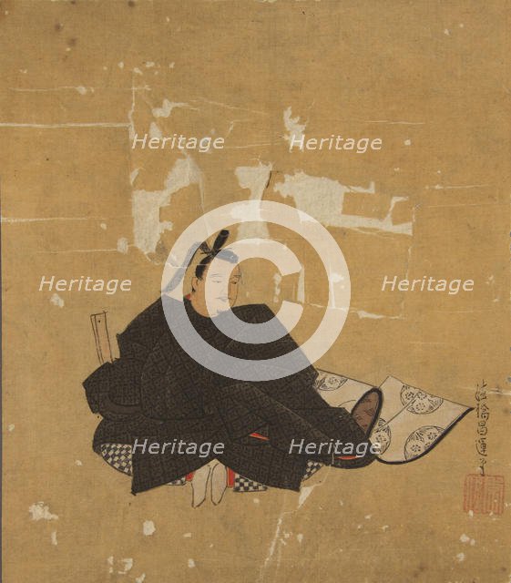 Immortal Poet, 17th century. Creator: Kano Shoun.