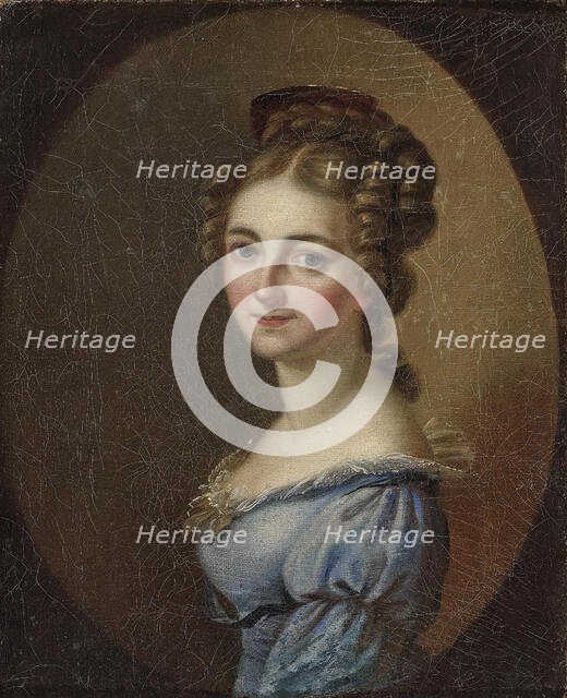 Portrait of Duchess Mathilde of Württemberg (1801-1825), Princess of Waldeck and Pyrmont, First quar Creator: Tielmann (active 1st quarter of the 19th century).