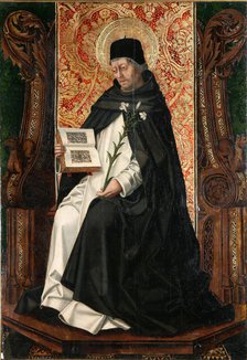 Saint Dominic, 1475-1499. Creator: Jiménez (Ximénez), Miguel (active 1462-1505).
