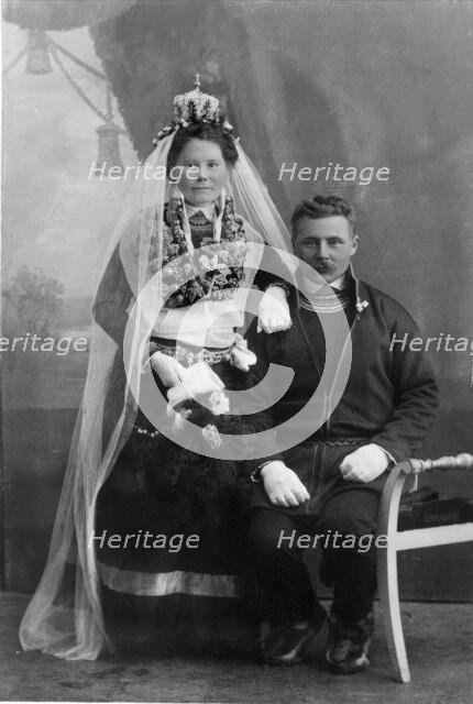 Wedding, 1914.  Creator: Hulda Radstrom.