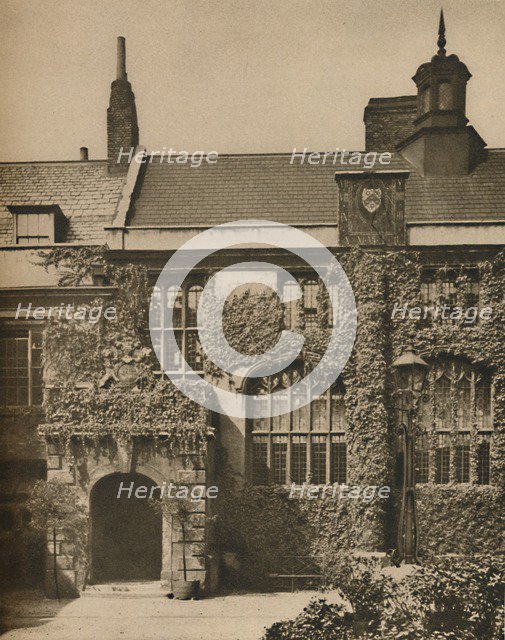 'Great Hall Where The Brothers of the Charterhouse Dine', c1935. Creator: Joel.