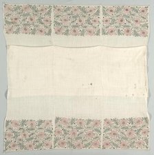 Embroidered Bed Spread, 18th century. Creator: Unknown.