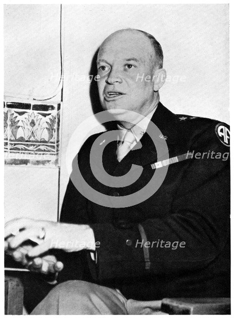 General D D Eisenhower, American soldier and politician, 20th century. Artist: Unknown