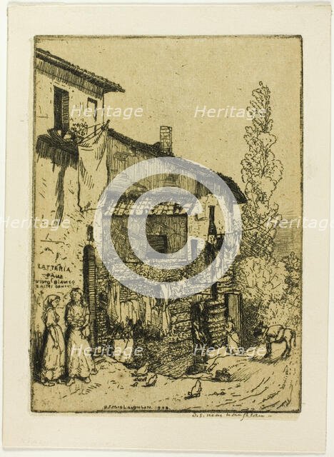 Siena, 1905. Creator: Donald Shaw MacLaughlan.