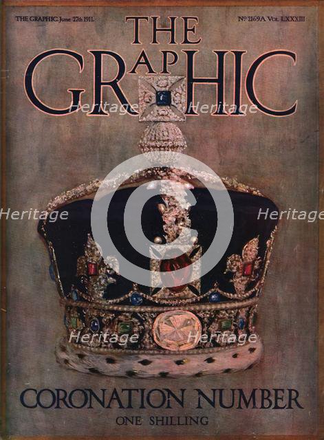 Cover of "The Graphic", coronation number, June 1911.  Creator: Unknown.