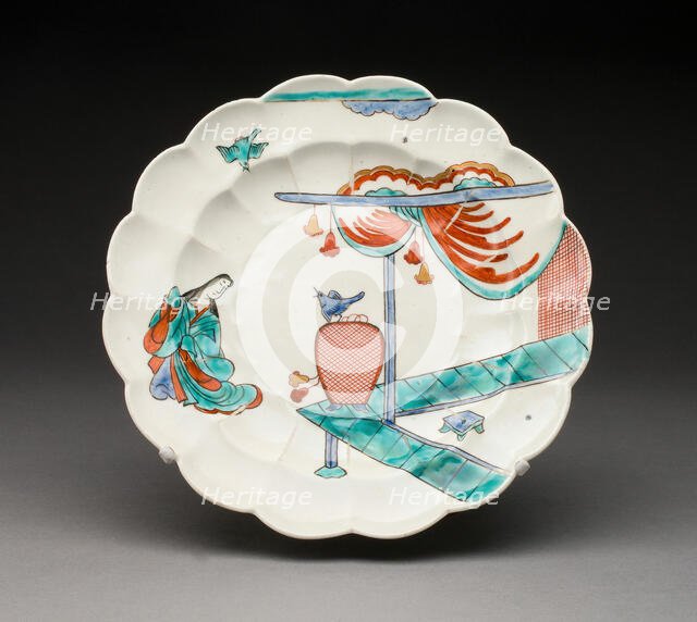 Plate, Chelsea, c. 1755. Creator: Chelsea Porcelain Manufactory.