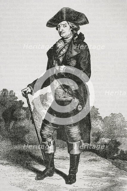 Charles IV of Spain, called the Hunter, (1748-1819), 1853.  Creators: Eusebio Zarza, Ildefonso Cibera.