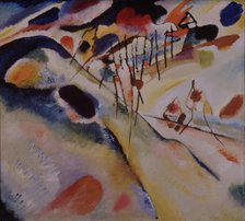 Landscape, 1913. Artist: Kandinsky, Wassily Vasilyevich (1866-1944)
