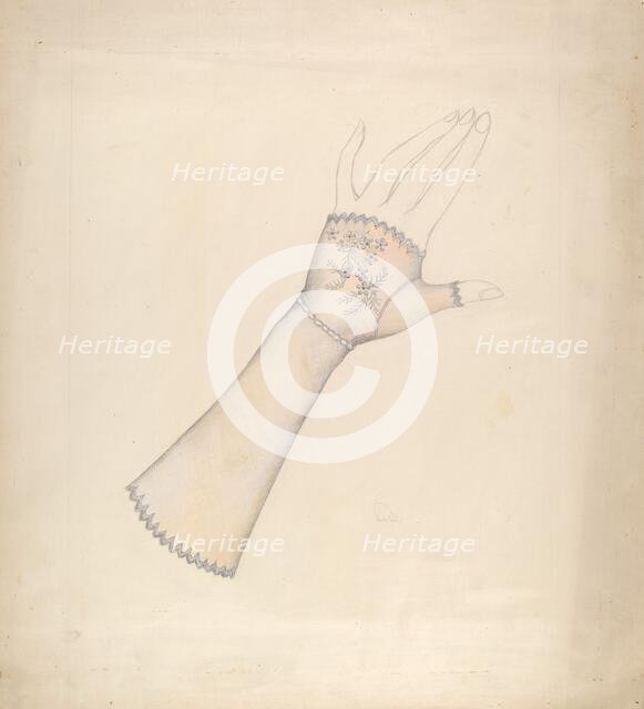 Mitt, c. 1938. Creator: Marie Alain.