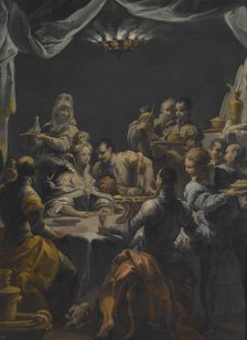 The Banquet of Ahasuerus, unknown date. Creator: Giuseppe Varotti.