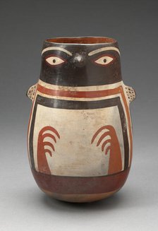 Rounded Beaker in the Form of an Abtract Bird, 180 B.C./A.D. 500. Creator: Unknown.