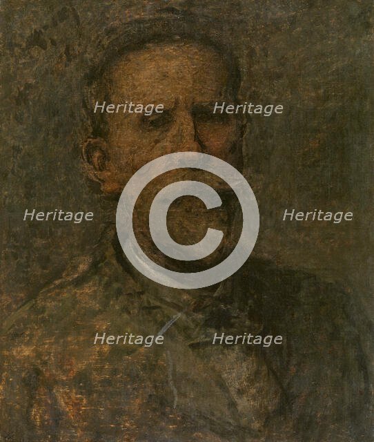 Self Portrait, c1900s. Creator: Xavier Mellery.