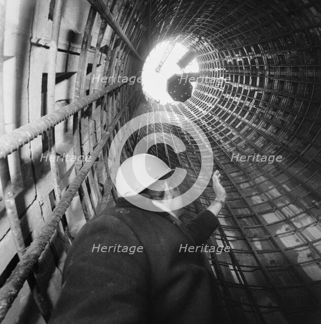 Heathrow Airport, BEA Servicing Hangar, Heathrow, Hillingdon, London, 27/02/1970. Creator: John Laing plc.