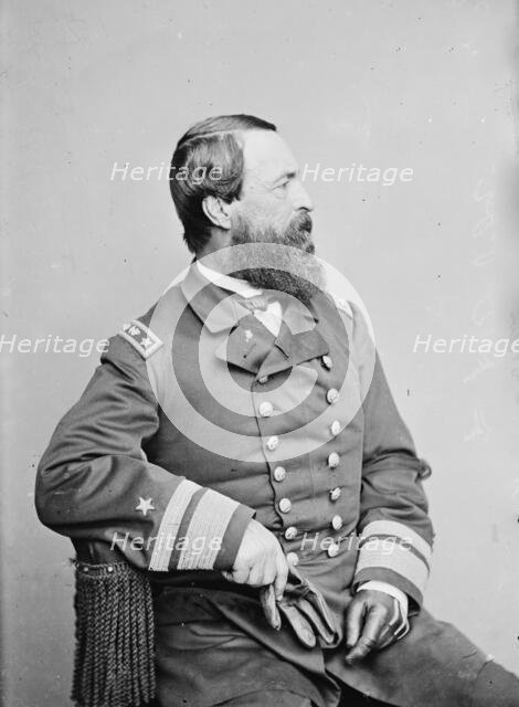 Admiral David Dixon Porter, between 1855 and 1865. Creator: Unknown.