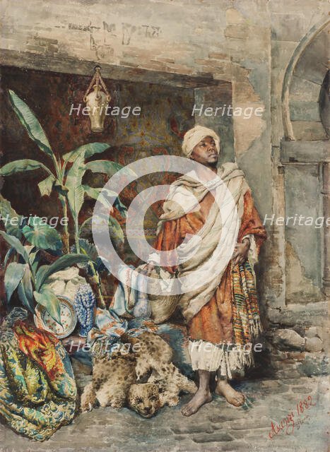 Figure of a Moor, 1882. Creator: Carlo Ascenzi.