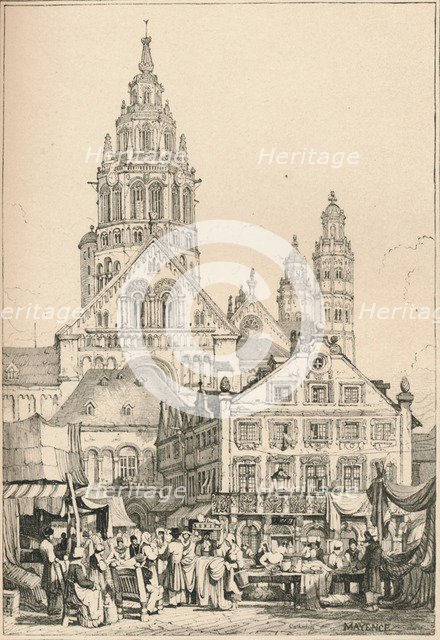 'Mayence', c1820 (1915). Artist: Samuel Prout.