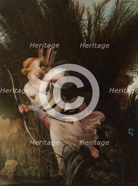 Pan and Syrinx, c.1637-c.1640. Creator: Caesar Boëtius van Everdingen.