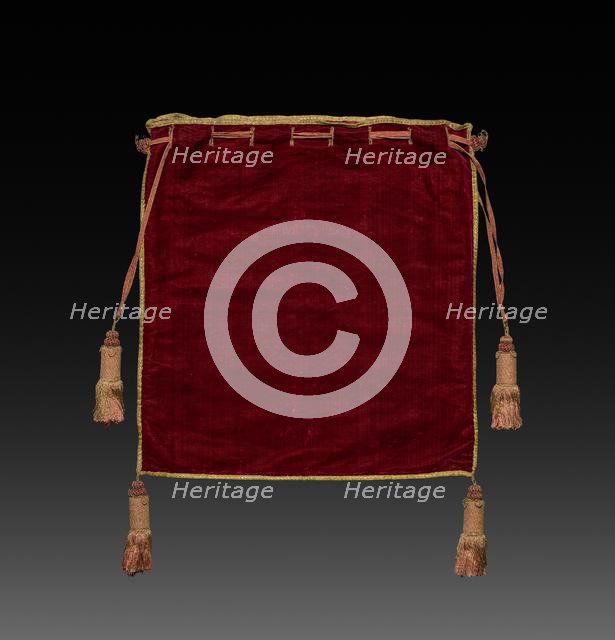 Cover for Lord Chancellor's Burse (Purse), 1700s. Creator: Unknown.