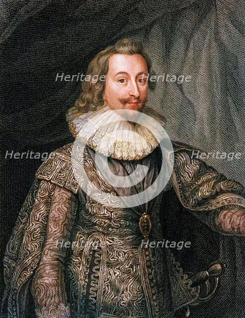 George Villiers, 1st Duke of Buckingham (1592-1628), 1824. Creator: S Freeman.