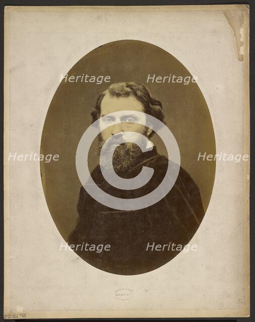 Portrait of a man, 1870-1900. Creator: Etienne Carjat.