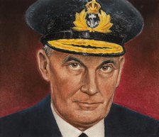 Admiral Sir James Somerville, c1943. Creators: William Timym, Central Office of Information.