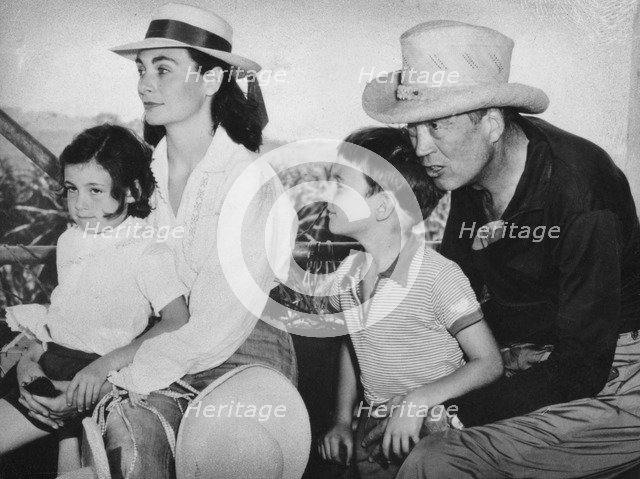 John Huston (1906-1987), American film director and actor, 1957. Artist: Unknown