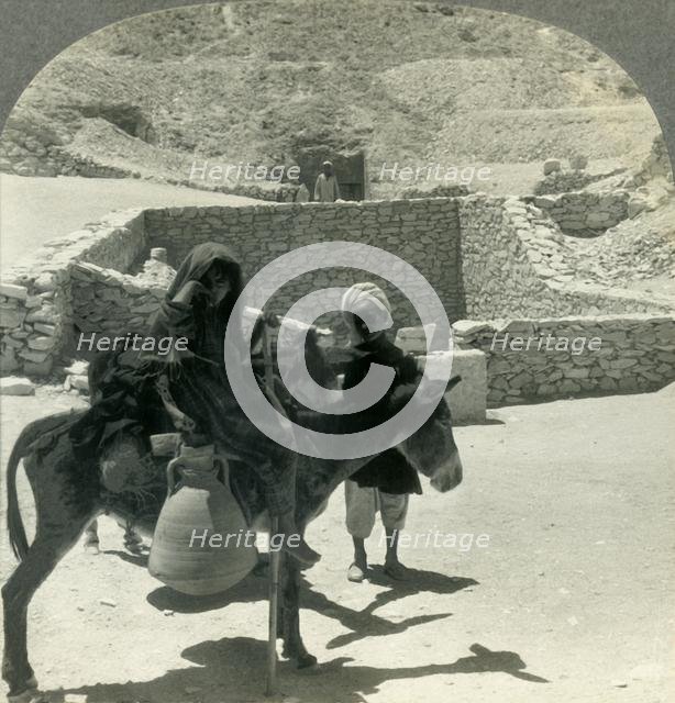 'Tomb of King Tut-Ankh-Amen, Valley of the Kings, Egypt', c1930s. Creator: Unknown.