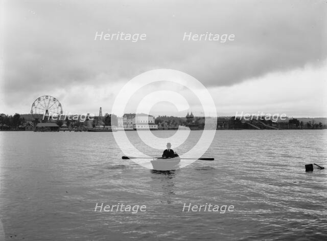 Celeron (i.e. Celoron), Lake Chautauqua, c1898. Creator: William H. Jackson.