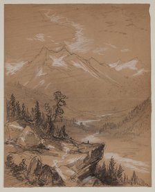 Mountain Valley, 19th century. Creator: John William Casilear.