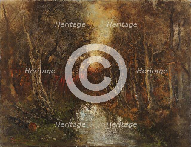 Tramonto (Sunset), 1882-1885. Creator: Mariani, Pompeo (1857-1927).