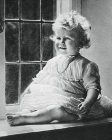 Princess Elizabeth at St Paul's Walden Bury, 1927, (1937). Artist: Unknown