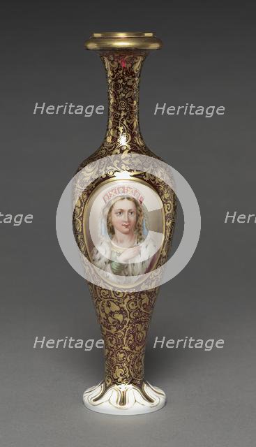 Vase, 1840-1860. Creator: Unknown.