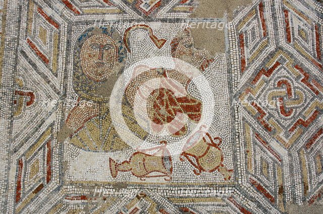 Roman ruins of Villa Cardillio, Environs of Torres Novas, Portugal, 1st-4th centuries (2008).  Creator: Unknown.