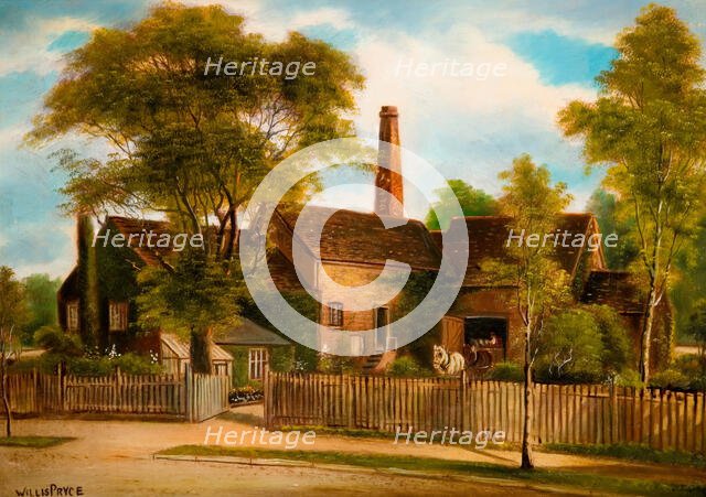 Sarehole Mill, late 19th-early 20th century. Creator: George Willis-Pryce.