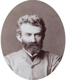Nicholas Miklouho-Maclay, Russian ethnologist, anthropologist and biologist, 1886. Artist: Unknown