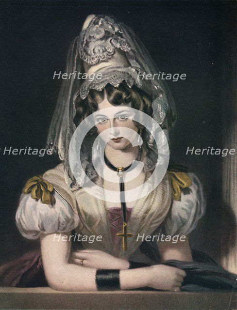 Lady Maria Theresa Lewis, 19th century, (1904). Artist: Samuel Cousins