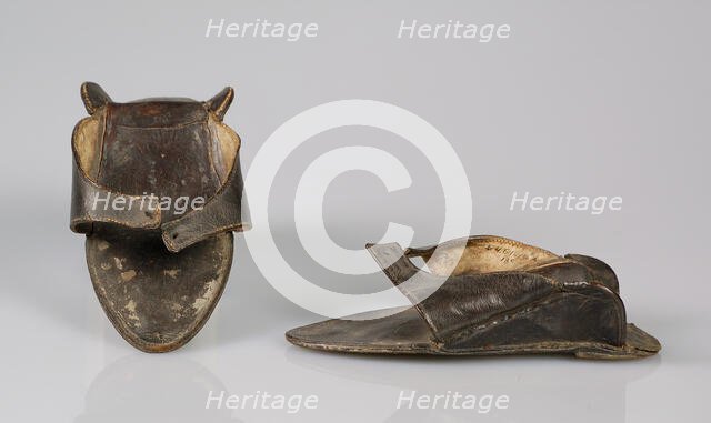 Pattens, European, 1750-89. Creator: Unknown.