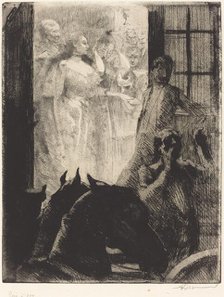 Social Triumph (Le Triomphe mondain), c. 1886. Creator: Paul Albert Besnard.
