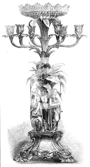 Testimonial to Vice-Admiral Sir Alexander Milne, from Bermuda, 1864. Creator: Unknown.