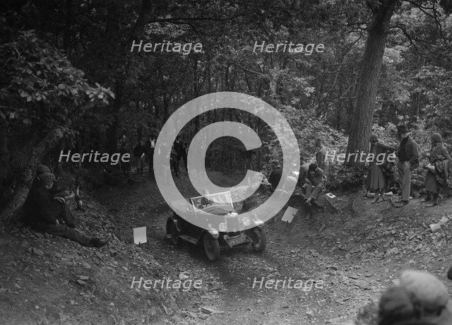 Riley taking part in a motoring trial, c1930s. Artist: Bill Brunell.